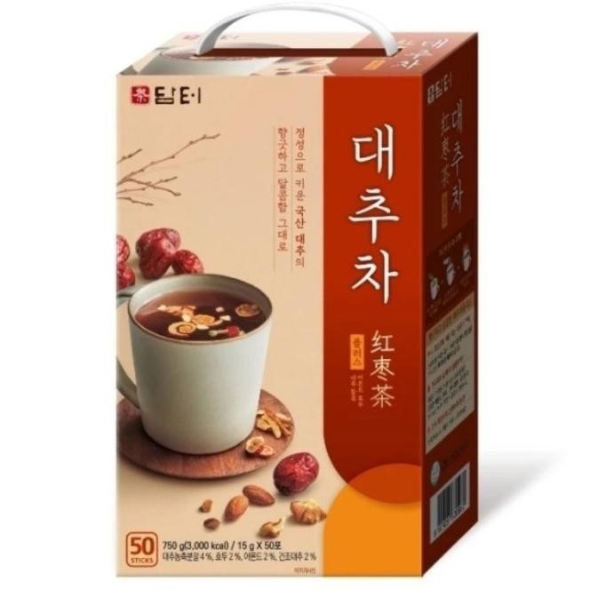 

[10 Sachet] Damtuh Teh Herbal Jujube Angco Korea /Damtuh