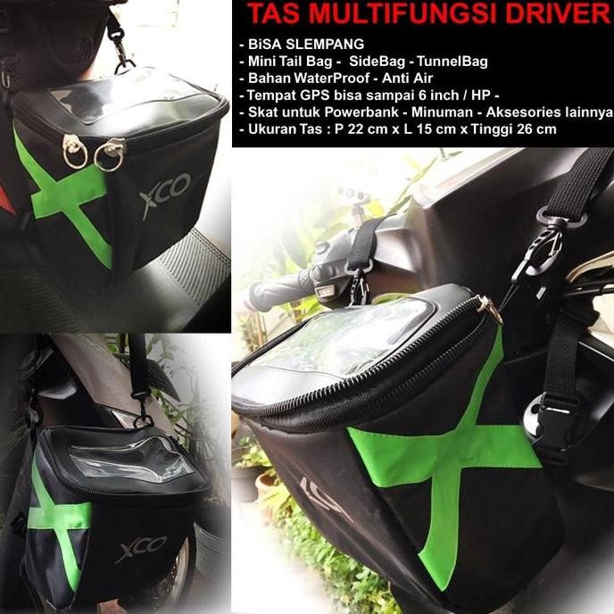 ready Tas Grab - Tas Gojek - Tas Driver - Tas Ojol - Tas Multifungsi