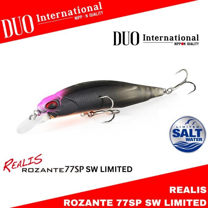 Terlaris Umpan Pancing Duo Realis Rozante 77Sp Sw 8.4Gr 77Mm