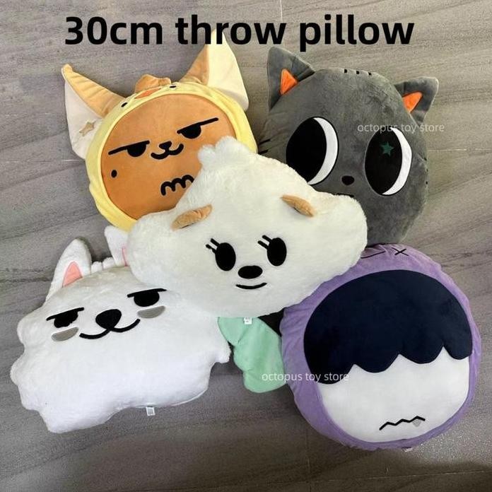 

Terlaris 30Cm Kpop Txts Ppulbatu Plush Pillow Toy Soobin Yeonjun Throw Pillow Car Sofa Accessories Taehyun Beomgyu Hyuning Kai Fans Gifts