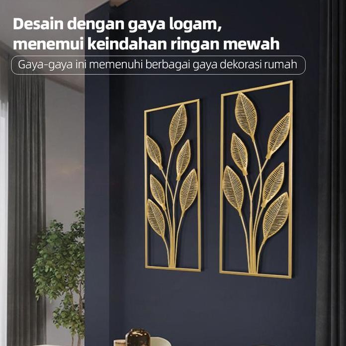 

Terlaris Hiasan Dinding Ruang Tamu Elegan Hiasan Dinding AestheticDinding Besi Sofa Ruang Tamu Kreatif Modern Latar Bergaya NordicDinding Gantung Hiasan Daun.