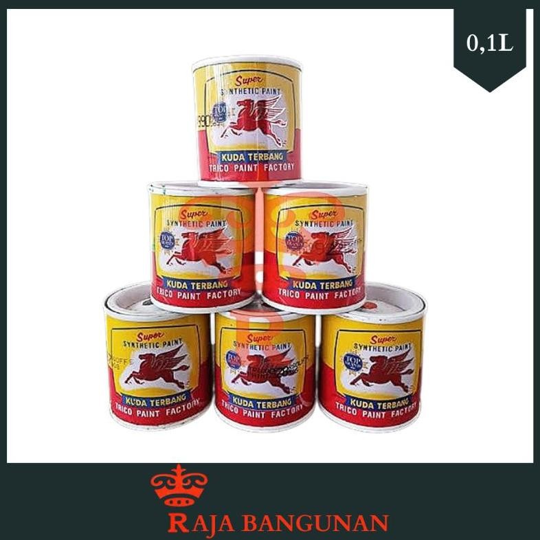 

KA CAT KUDA TERBANG 100 ML KAYU BESI MINYAK PUTIH HITAM READY SEMUA WARNA TRICO PAINT