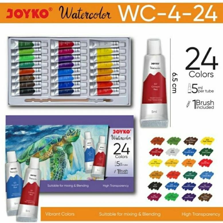 

KA Cat Air Set Joyko WC-4 24 Warna