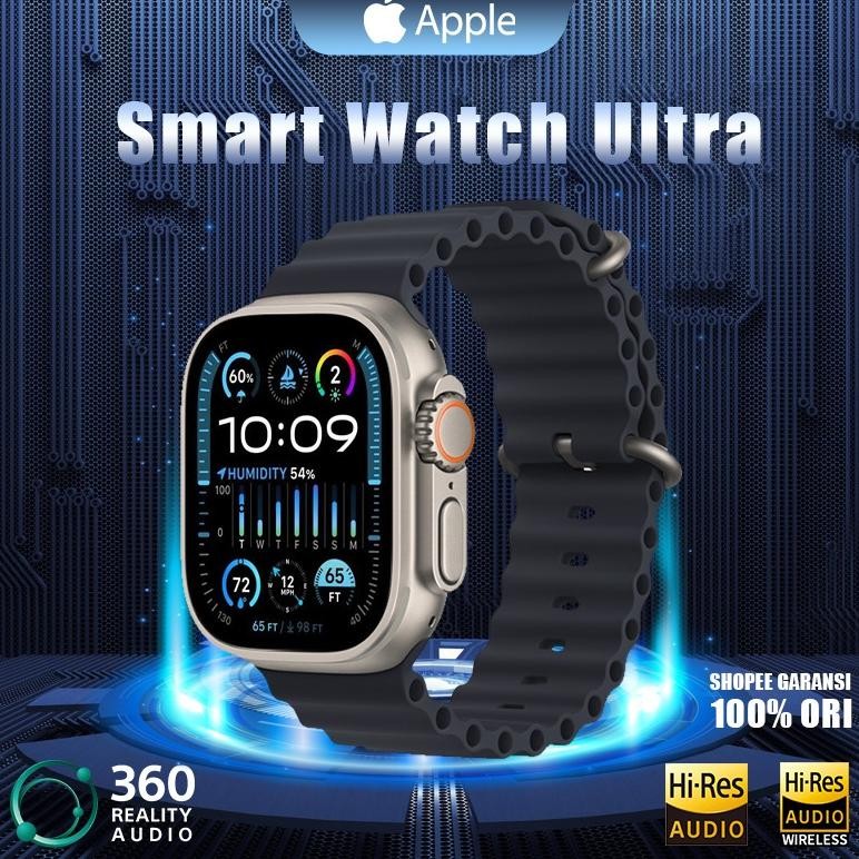 Diskon 100%OriApple Watch Ultra 2/Iwatch Ultra 2 49Mm Titanium Bluetooth Smartwatch With Ocean Band 