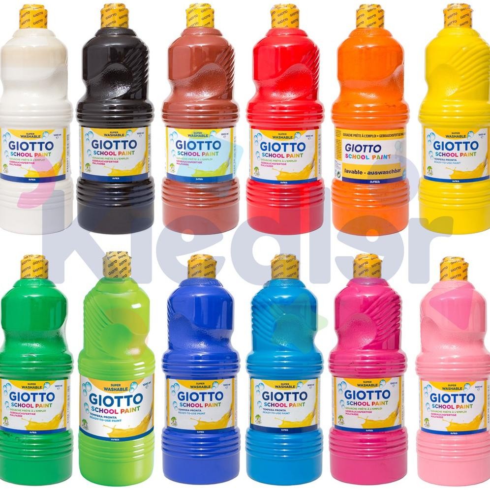 

KA Giotto - Washable School Paint 1L, Cat Lukis Anak Gambar