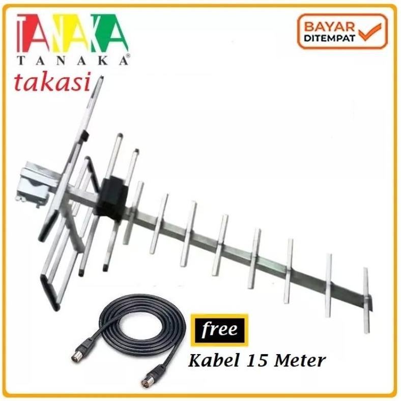 ANTENA TV TANAKA TAKASI U-27+KABEL 15METER