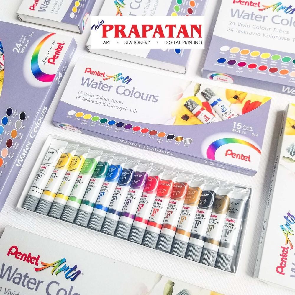 

KA Pentel Watercolor Set 5ml | Cat Air Set