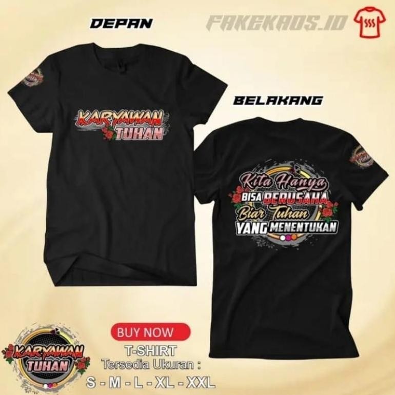 Promo Baju Distro Karyawan Tuhan