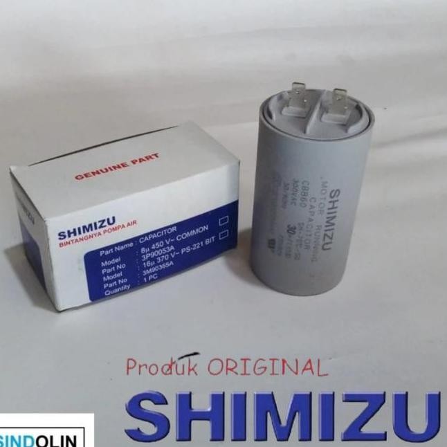 .........] PROMO Kapasitor pompa air SHIMIZU PC250BIT / PC 250 BIT , 30 uf