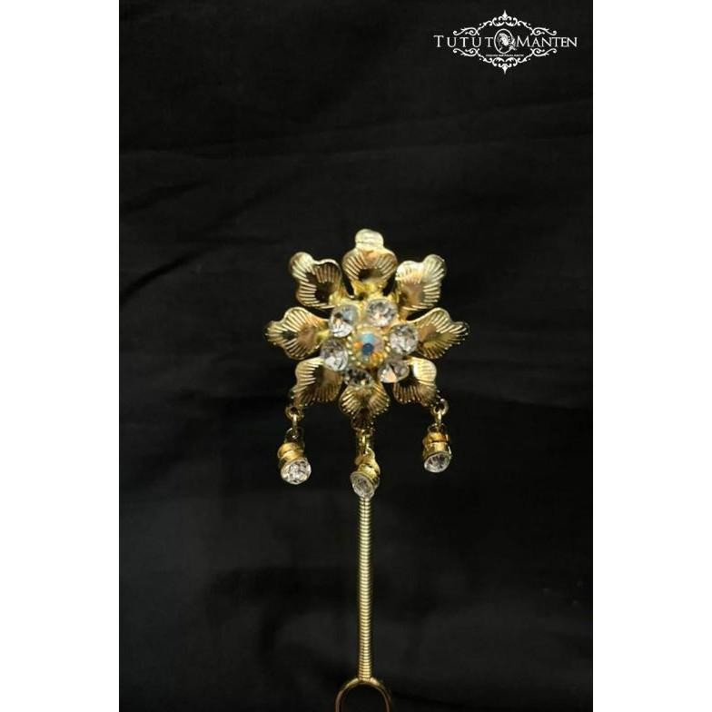 Wdr-75 Be09 Rwet-23 Cunduk Mentul Bunga Kecil / Kembang Goyang Mini Terlaris Original