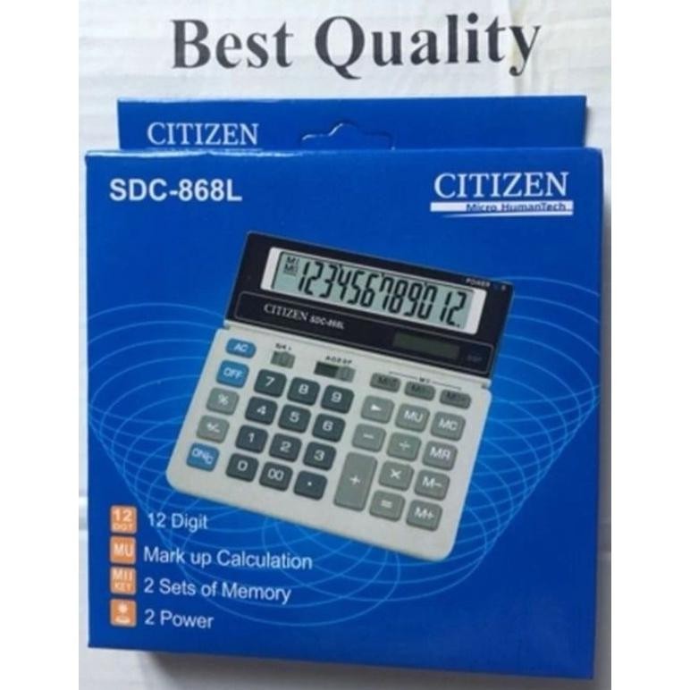 

Tr21 Zx41 Promo Spesial!! Calculator Meja Ciitizen Sdc-868L / Kalkulator Desktop Sdc868L Terlaris Terlaris Tr21