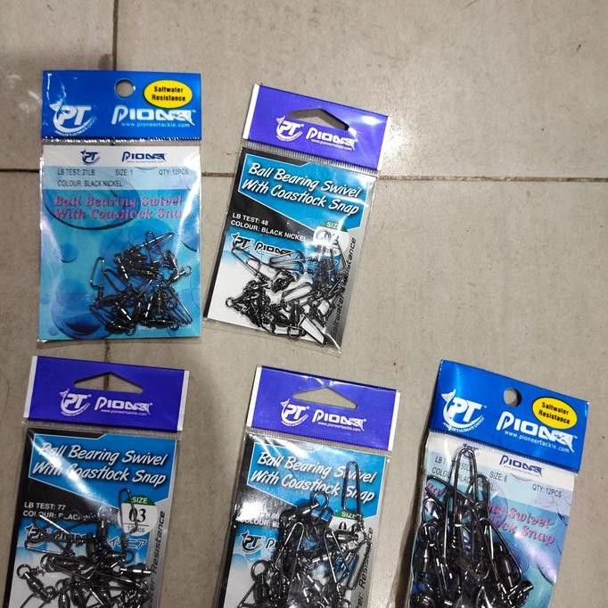 

Terlaris Ball Bearing With Coastlock Snap Swivel Pancing Pioneer