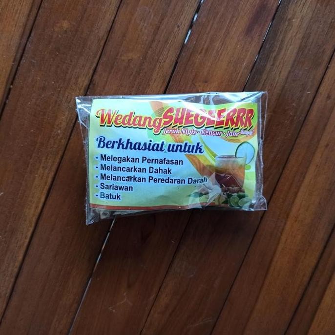 

yang dicari@@@@] Wedang Seger rempah