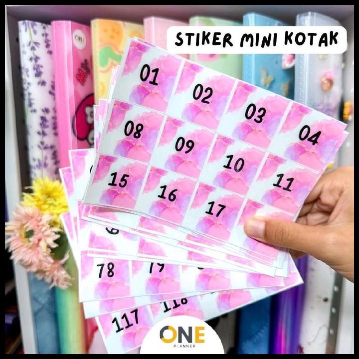 

Terlaris Stiker Nomer Urut 1-120 Untuk Saving Album Mengatur Keuangan Good Quality