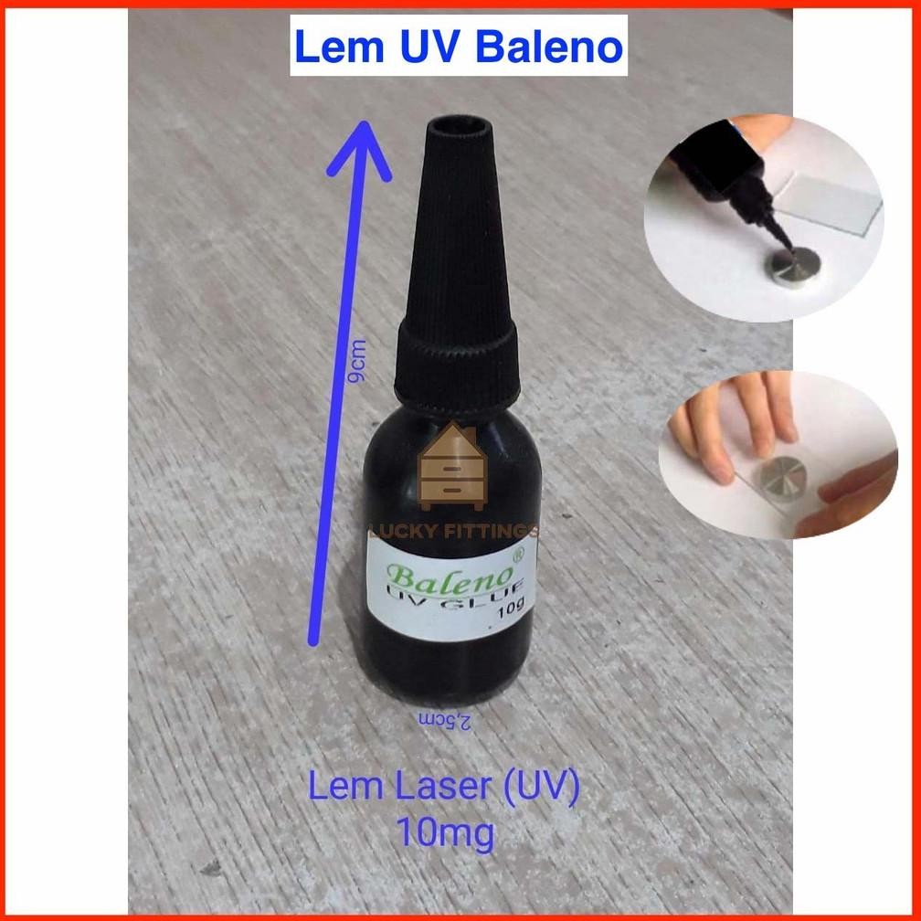 Lem UV Glue Laser Kaca Tatakan Besi Pen Iklan Paku 10 g / Meja Kaki