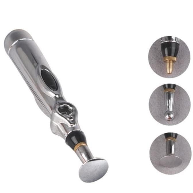 Pen Akupuntur Elektrik Acupunture Massager Laser Therapy Energy Alat Terapi Kesehatan Pijat Listrik 