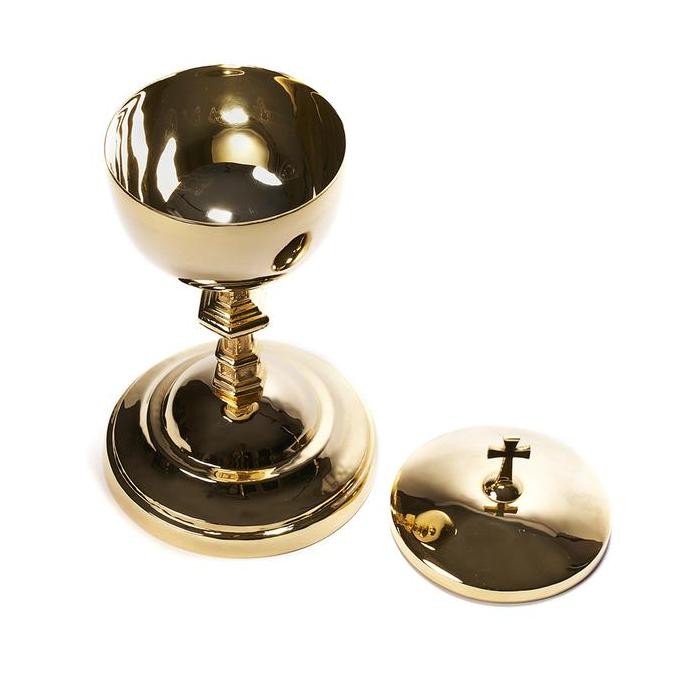 """] Sibori Imam Premium dan Set Piala Patena Lapis Emas Tebal Wadah Tempat Hosti Perlengkapan Misa 