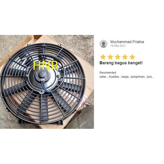 Sale Extra Fan 12 Inchi Extrafan 12 Inci 12V Ac Mobil Kipas Baco
