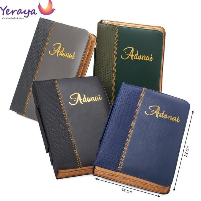 {{{{}}] Sampul Alkitab Sedang - Adonai Cover Tas Alkitab Sampul Kitab Suci