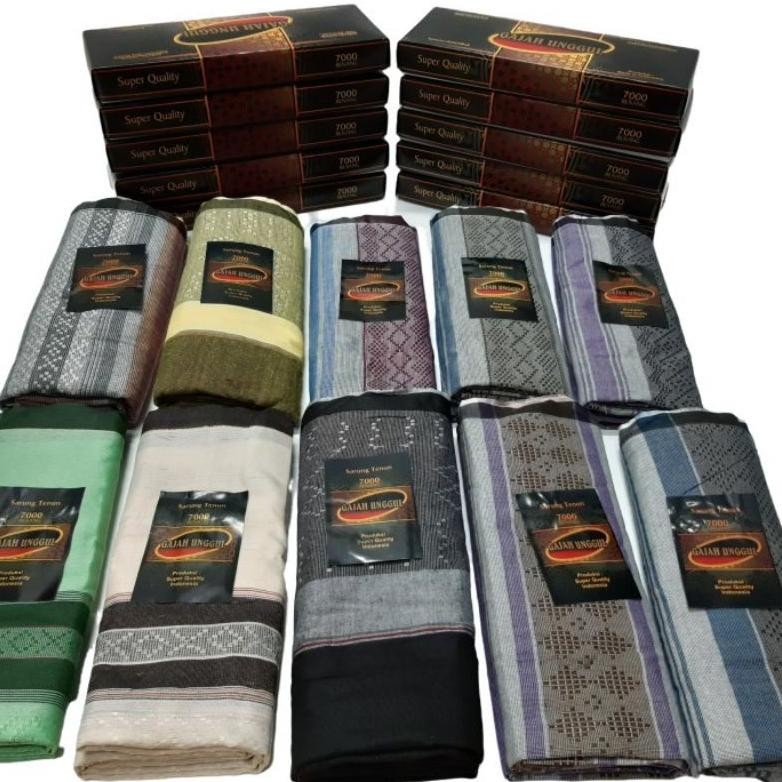 Flase Sale Rd-67 Hj-77 Sarung Berkualitas Sinjang Murah Sarung Motif Dobby Gajah Unggul Sarung Pria 