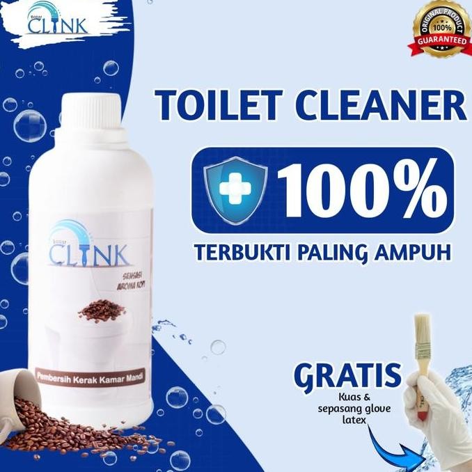 Clink Pembersih kerak kamar mandi lantai toilet keramik kloset