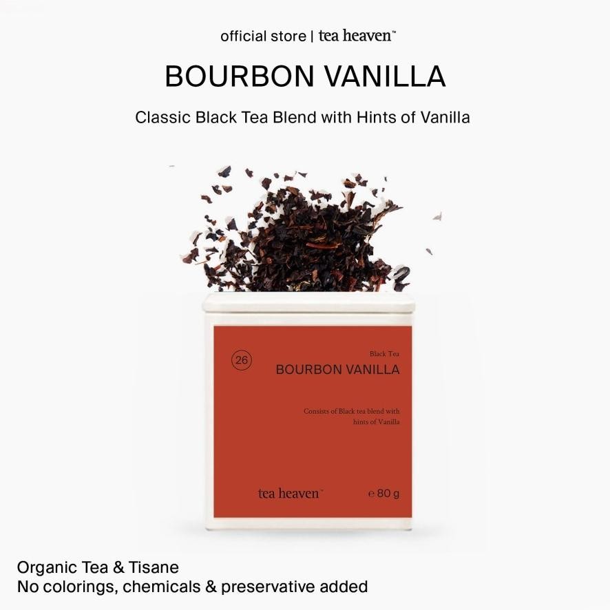 

Paling dicari Tea Heaven Bourbon Vanilla Black Tea 80gr