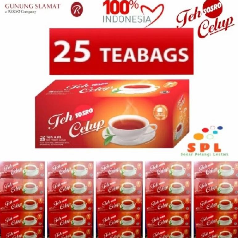 

Paling dicari Teh Sosro25 ( 1 Karton )