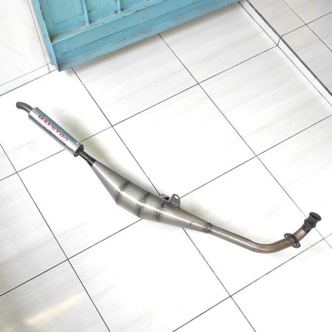 TERBARU - knalpot racing jadul lawasan suzuki tornado crystal RC110 RC100 ori