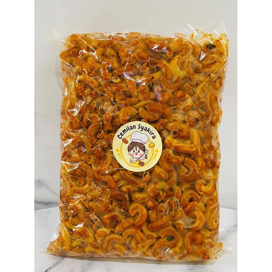 

MAKARONI CIKRUH 500G DAUN JERUK CAMILAN ASIN PEDAS MAKANAN CAMILAN - SPICES FOOD SNACK CEMILAN KERIPIK KRIPIK KRIPIK