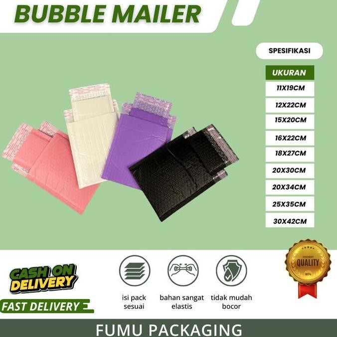 

BUBBLE MAILER / AMPLOP BUBBLE PACKING / KANTONG BUBBLE
