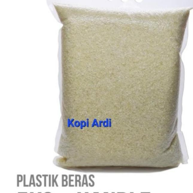 ready Bag Plastik Nylon 5 Kg beras dengan lubang 3 jari 100 pcs