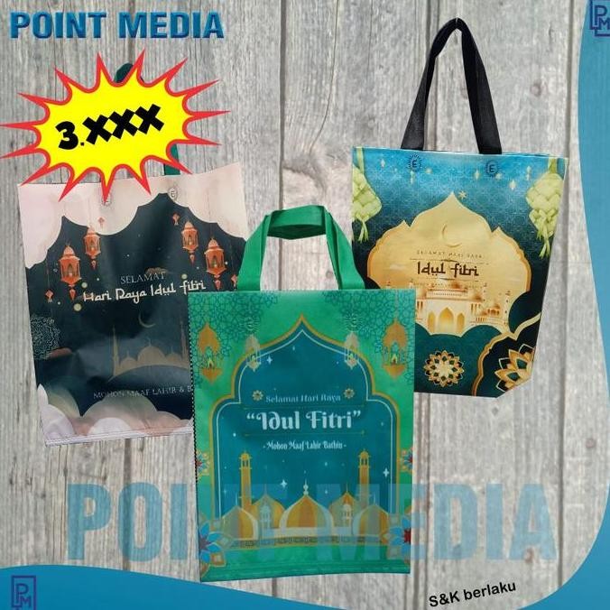 

ready TAS SPUNBOND LAMINASI MOTIF IDUL FITRI