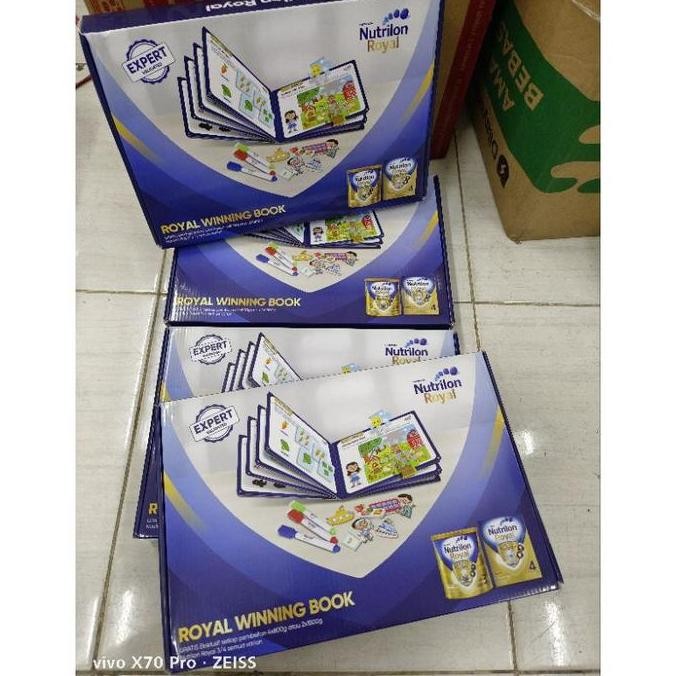

ready !!! Royal Winning Book by Nutrilon / Buku Montessori Melukis untuk Anak
