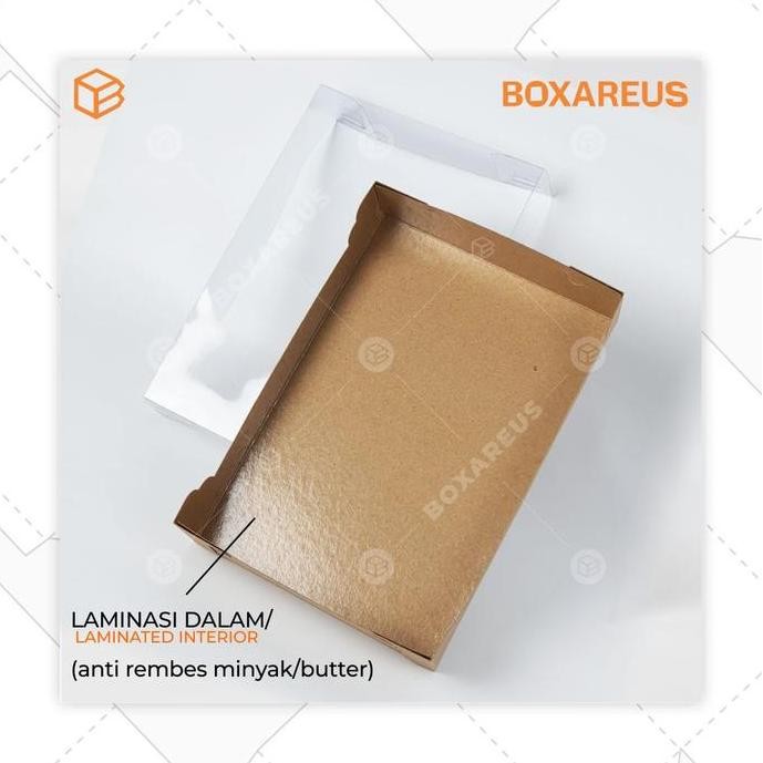 Spesial Box Donat Isi 6 Dus Donat Laminasi Kotak Mika | Wb Donat6