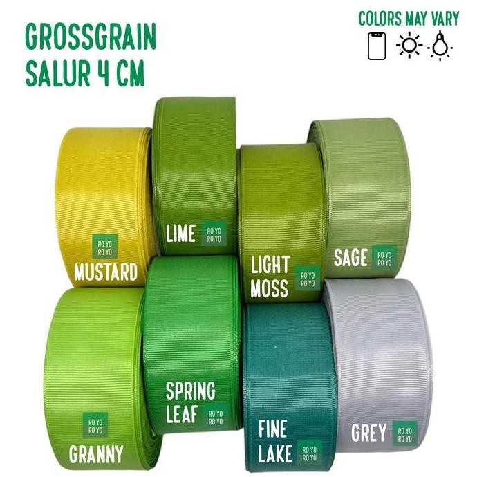 

ready GROSSGRAIN RIBBON | Pita Salur 4 cm