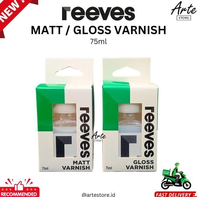 

ready !!! Reeves Acrylic Medium Matt / Gloss Varnish 75 ml
