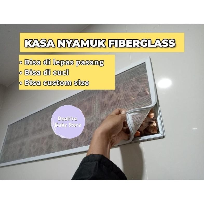NEW kasa nyamuk ventilasi udara custom size