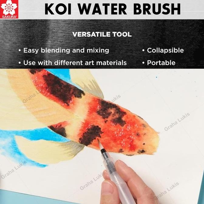

ready !!! Sakura Koi Water Brush Large #8
