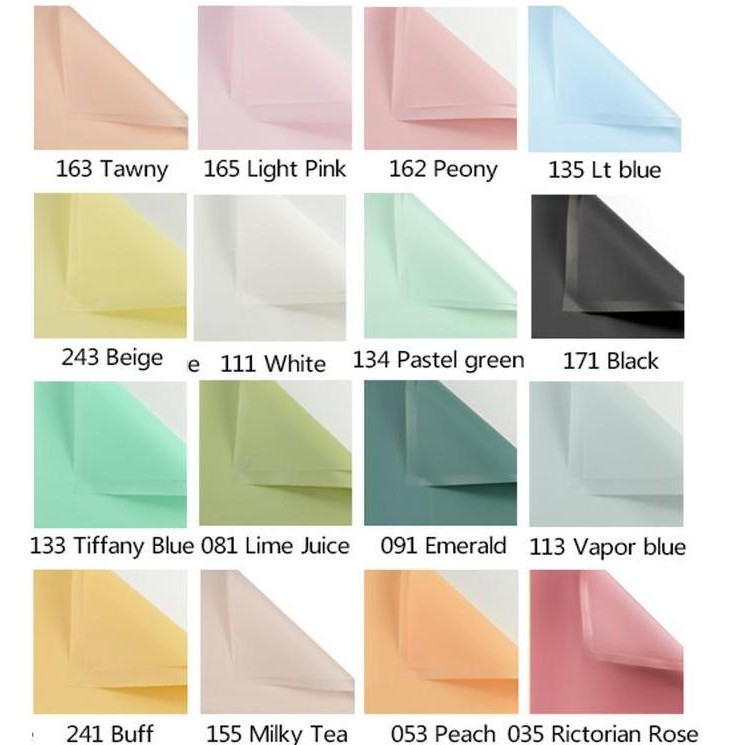 

ready Kertas Bunga Wrapping Paper (1 Pack) - Cellophane Full Color (60x60cm)