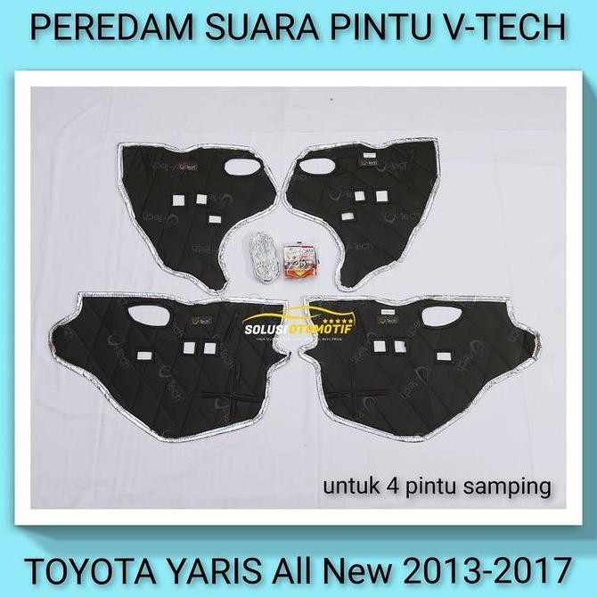 TOYOTA YARIS 2013-2017 Peredam Suara Pintu Aksesoris Mobil VTECH Ori murah