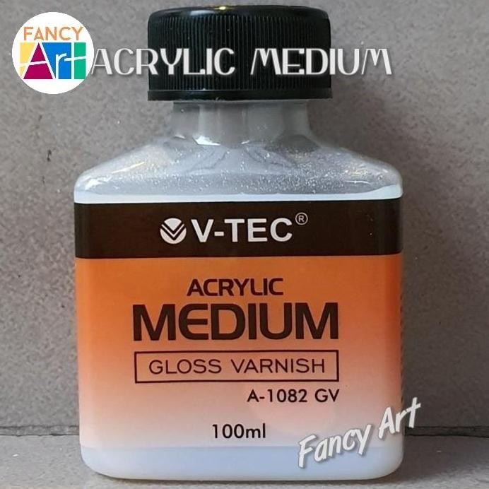 

ready !!! V-TEC Acrylic Medium Matt Gloss Varnish 100ml