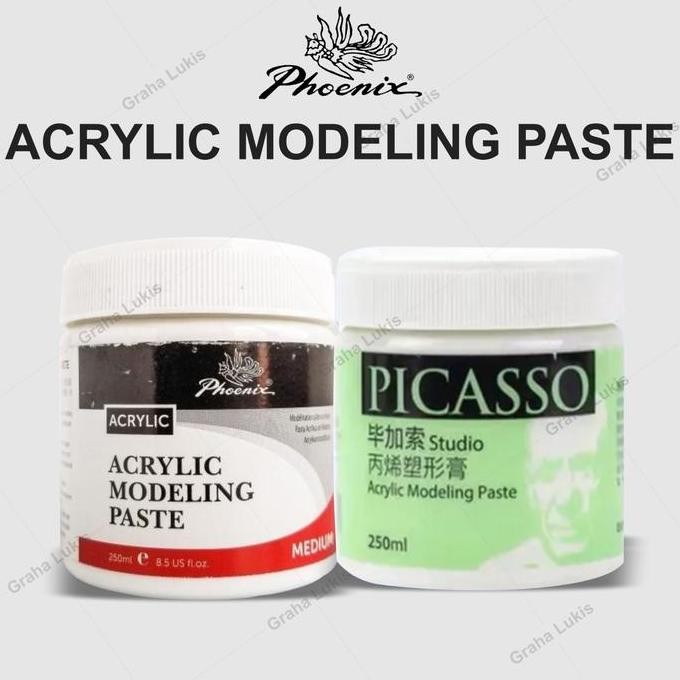 

ready !!! PHOENIX ACRYLIC MODELLING PASTE 250ML