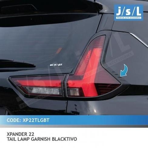 Paket Garnish Lampu Depan Belakang Xpander 2022 2023 2024 Cover Headlamp Stoplamp Aksesoris Mobil JS