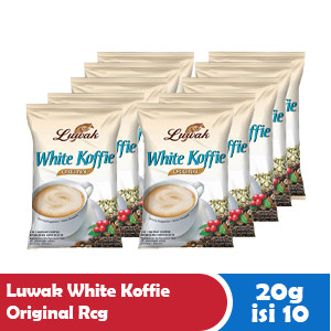 

LUWAK WHITE KOFFIE ORIGINAL RCG 10x20g