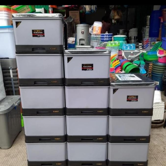 Diskon Lemari Laci Container Plastik 5 Susun Besar Komet Star