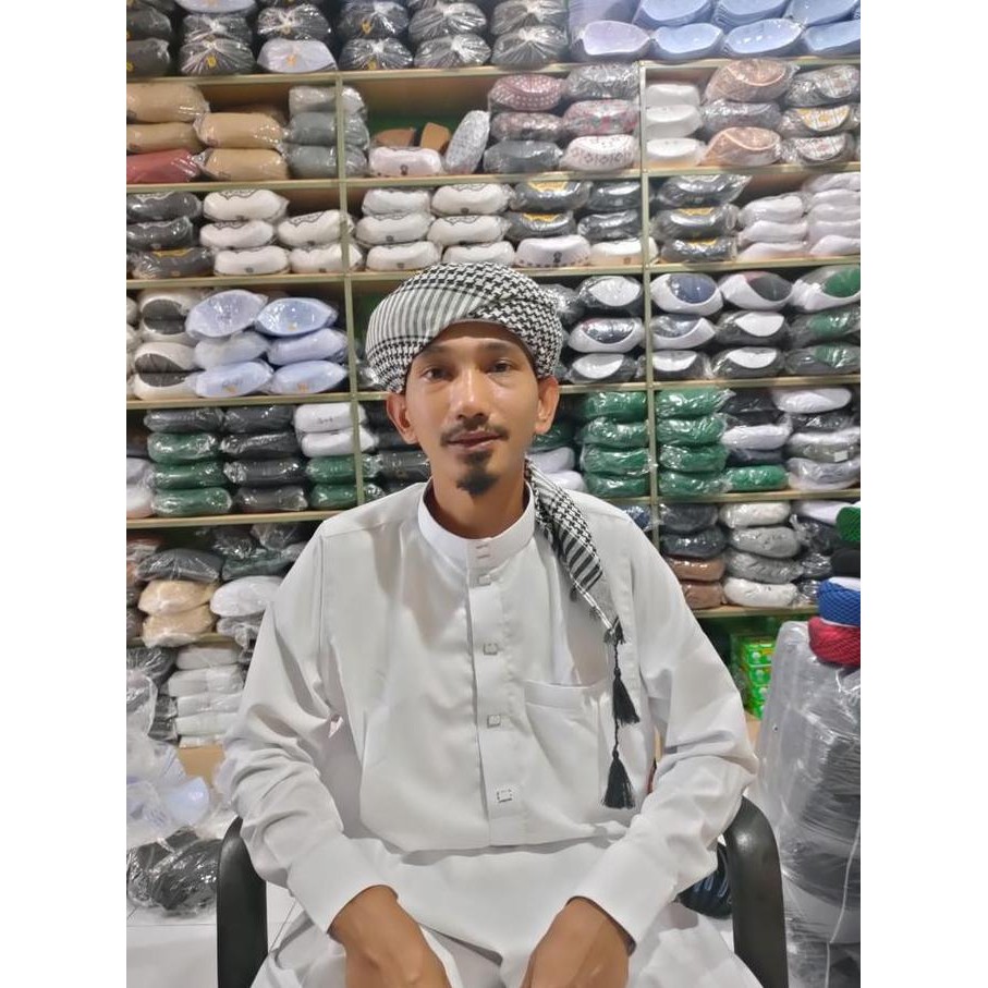 Peci Imamah Permanen Sorban Imamah Permanen/Imamah permanen AS99