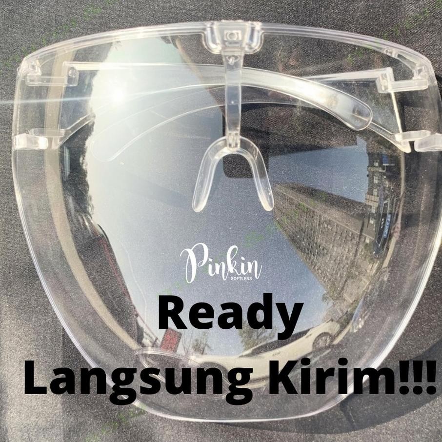 Face Shield Kacamata Acrylic Full Face Anti Fog Anti Splash