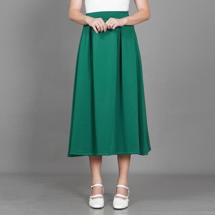 ''Terlaris" Okechuku Rebeca Rok Hijau Natal Outfit Natal Rok Natal Kostum Natal Murah