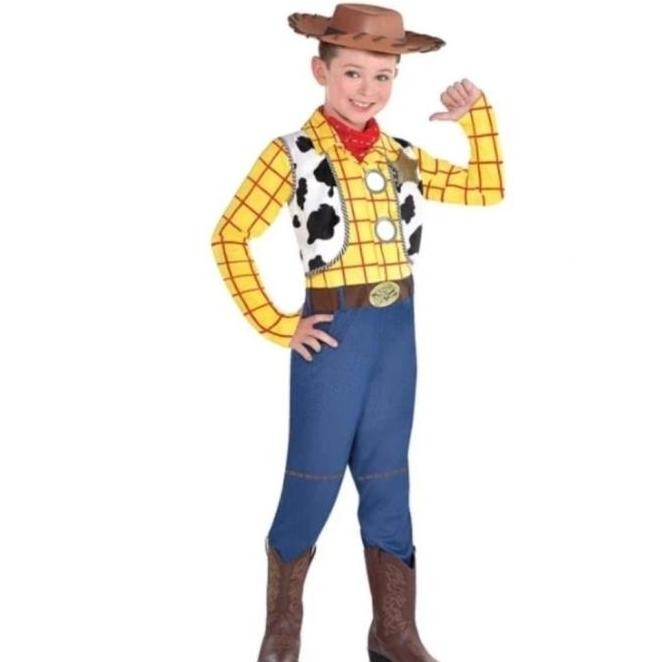 ''Terlaris" Kostum Woody Toy Story/Costume Woody Toy Story/Cosplay/Baju Koboi Anak Murah