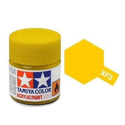 

Tamiya Color Acrylic Paint Xf-3 Flat Yellow 10Ml Restock